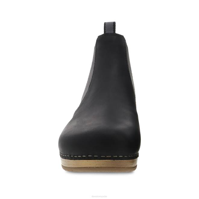 botas y botines Dansko 4FJX225 beca mujer pull up aceitado negro - Image 3