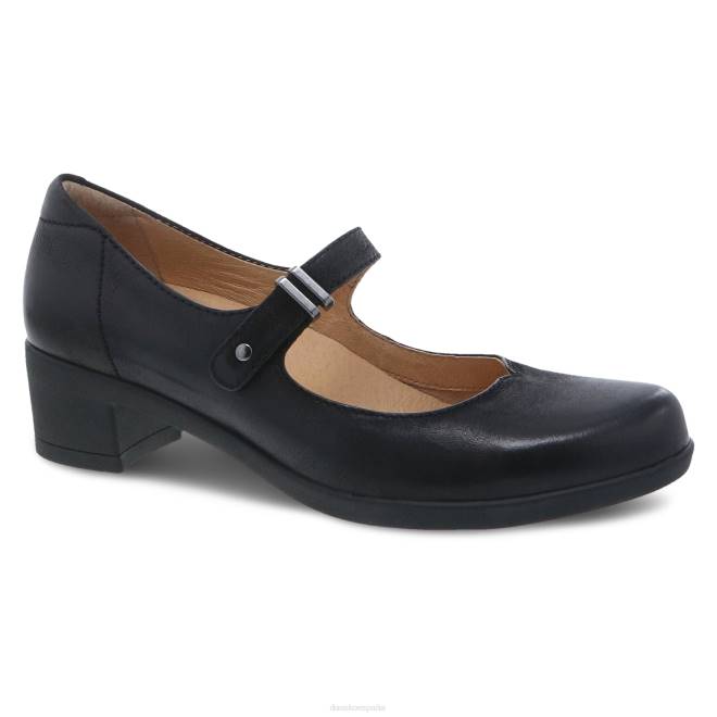 mary_janes_dansko_4fjx156_calista_mujer_nubuck_negro_brunido.jpg Mary Janes Dansko 4FJX156 calista mujer nubuck negro bruñido - Image 1