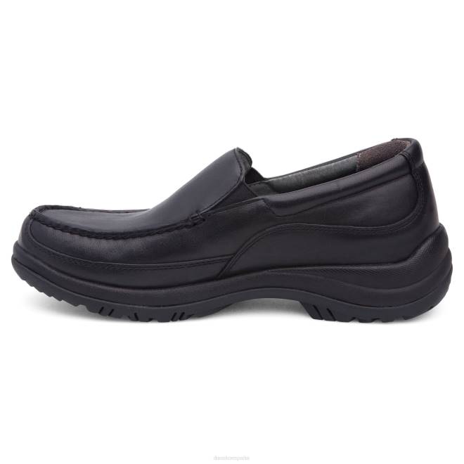 mocasines y slip-on Dansko 4FJX281 wayne hombres grano completo negro - Image 2