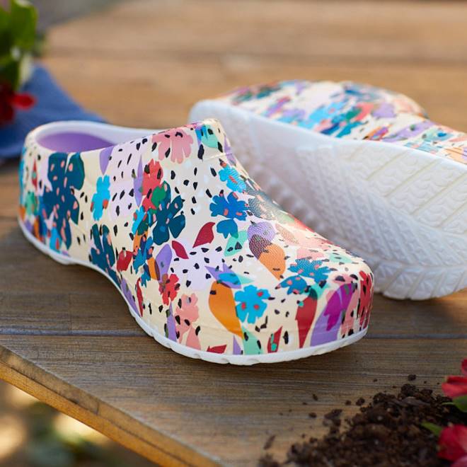 mules y slip-ons Dansko 4FJX161 Kane mujer fiesta de flores - Image 3