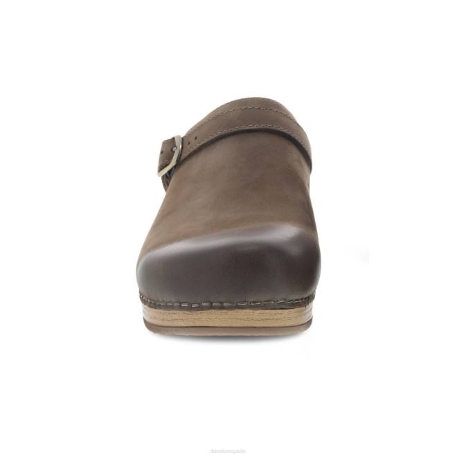 mules y slip-ons Dansko 4FJX165 baya mujer nubuck bruñido en forma de seta - Image 3