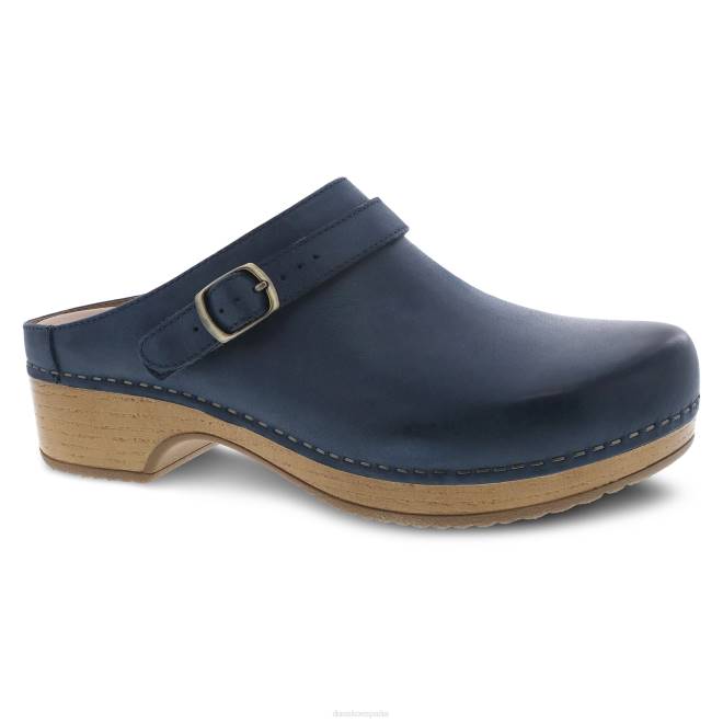 mules_y_slip_ons_dansko_4fjx167_baya_mujer_plena_flor_brunida_azul_marino.jpg mules y slip-ons Dansko 4FJX167 baya mujer plena flor bruñida azul marino - Image 1