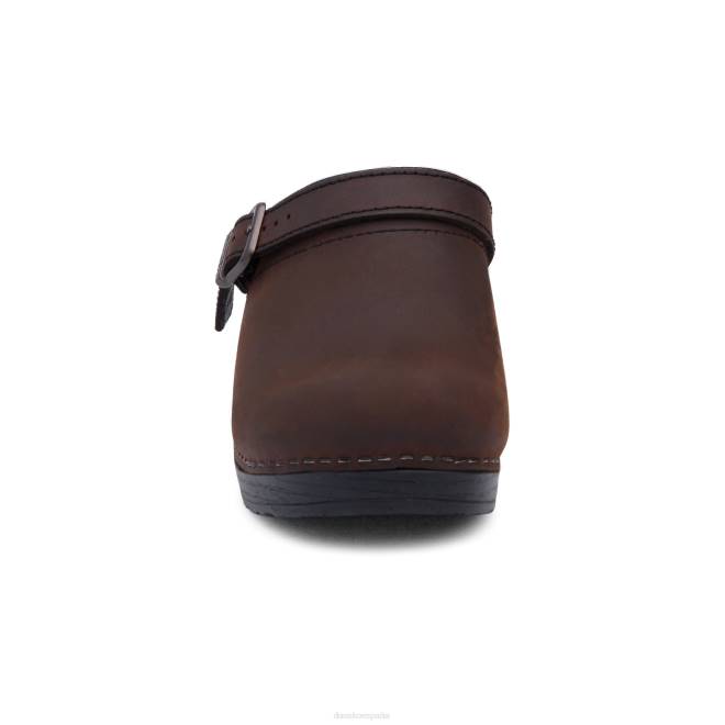 mules y slip-ons Dansko 4FJX170 ingrid mujer marrón antiguo/negro - Image 3
