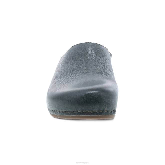 mules y slip-ons Dansko 4FJX186 Talulah mujer denim fresado bruñido - Image 4