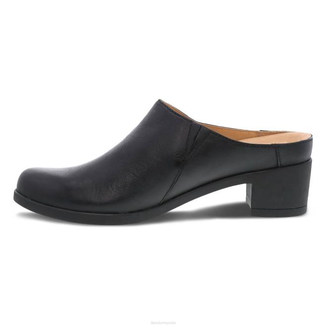 mules y slip-ons Dansko 4FJX290 llevar mujer nubuck negro bruñido - Image 2
