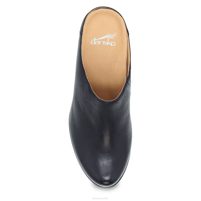 mules y slip-ons Dansko 4FJX290 llevar mujer nubuck negro bruñido - Image 5