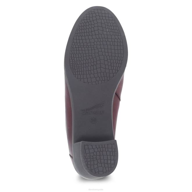 mules y slip-ons Dansko 4FJX291 llevar mujer nubuck vino bruñido - Image 6