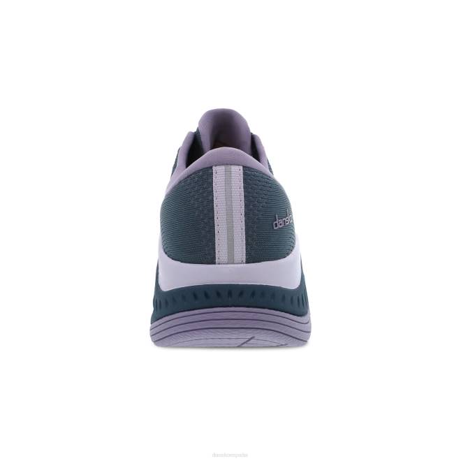 mules y slip-ons Dansko 4FJX292 centavo mujer malla de mezclilla - Image 4