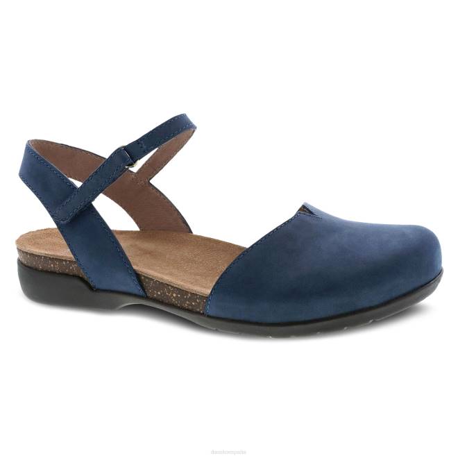 sandalias_dansko_4fjx104_serbal_mujer_nubuck_molido_azul_marino.jpg sandalias Dansko 4FJX104 serbal mujer Nubuck molido azul marino - Image 1
