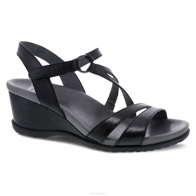 sandalias_dansko_4fjx116_adison_mujer_cuero_esmaltado_negro.jpg sandalias Dansko 4FJX116 adison mujer cuero esmaltado negro - Image 1