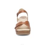 sandalias Dansko 4FJX119 estación mujer camello de grano completo - Image 3