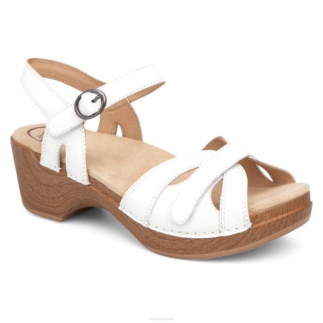 sandalias_dansko_4fjx121_estacion_mujer_grano_completo_blanco.jpg sandalias Dansko 4FJX121 estación mujer grano completo blanco - Image 1