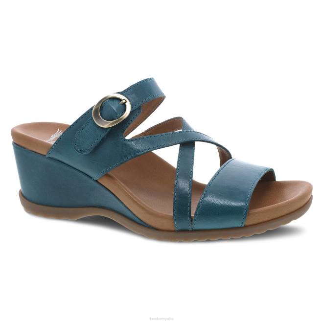 sandalias_dansko_4fjx122_ana_mujer_cuero_esmaltado_verde_azulado.jpg sandalias Dansko 4FJX122 Ana mujer cuero esmaltado verde azulado - Image 1