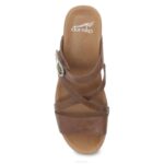 sandalias Dansko 4FJX124 Ana mujer cuero bronceado - Image 6