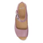 sandalias Dansko 4FJX126 tiana mujer nubuck bruñido rubor - Image 5