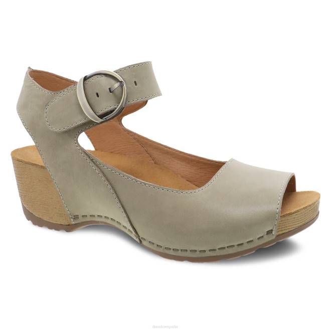 sandalias_dansko_4fjx128_tiana_mujer_nubuck_caqui_brunido.jpg sandalias Dansko 4FJX128 tiana mujer nubuck caqui bruñido - Image 1
