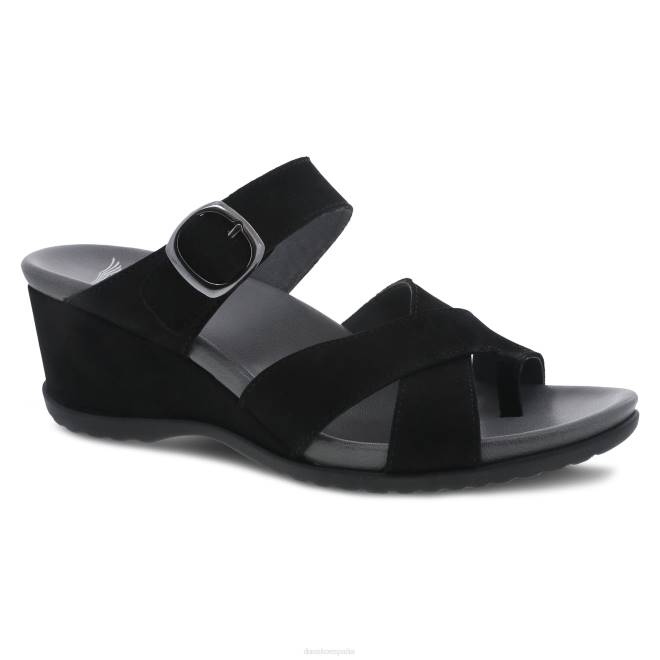 sandalias_dansko_4fjx130_aubree_mujer_nubuck_negro.jpg sandalias Dansko 4FJX130 Aubree mujer nubuck negro - Image 1