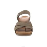 sandalias Dansko 4FJX131 Aubree mujer nubuck topo - Image 3