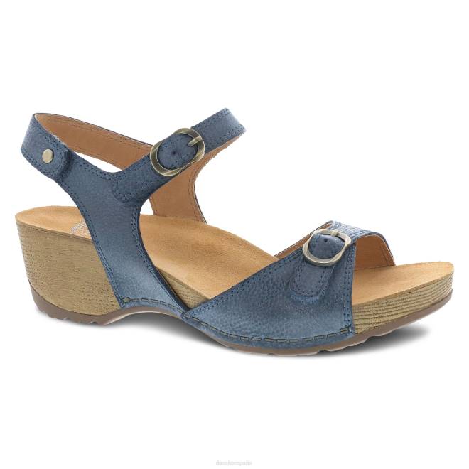 sandalias_dansko_4fjx132_tricia_mujer_azul_fresado_brunido.jpg sandalias Dansko 4FJX132 Tricia mujer azul fresado bruñido - Image 1
