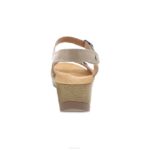 sandalias Dansko 4FJX133 Tricia mujer lino fresado bruñido - Image 4