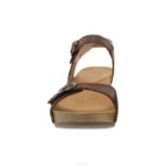 sandalias Dansko 4FJX135 Tricia mujer marrón fresado bruñido - Image 4
