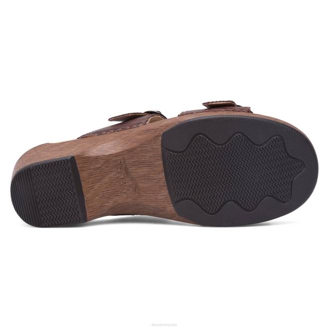 sandalias Dansko 4FJX138 Sophie mujer tirón de la vendimia de la teca - Image 6