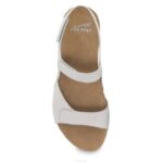 sandalias Dansko 4FJX140 Ronda mujer nubuck molido marfil - Image 5