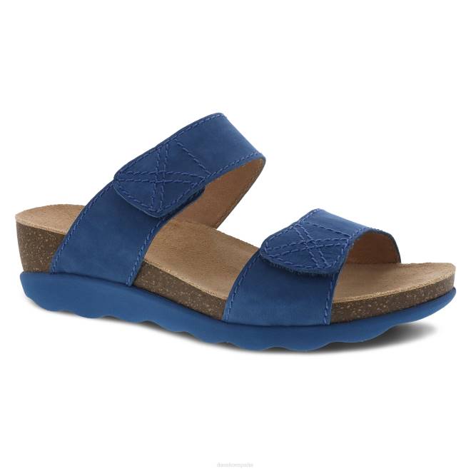 sandalias_dansko_4fjx149_loco_mujer_nubuck_fresado_azul.jpg sandalias Dansko 4FJX149 loco mujer Nubuck fresado azul - Image 1