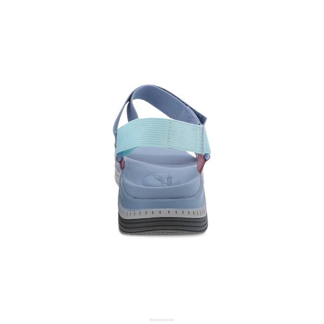 sandalias Dansko 4FJX67 Racquel mujer cielo multi correas - Image 4