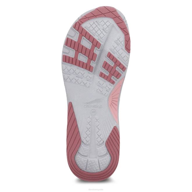 sandalias Dansko 4FJX69 Racquel mujer correa de espiga rosa - Image 7