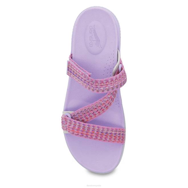 sandalias Dansko 4FJX70 rosetón mujer correas múltiples fucsia - Image 5