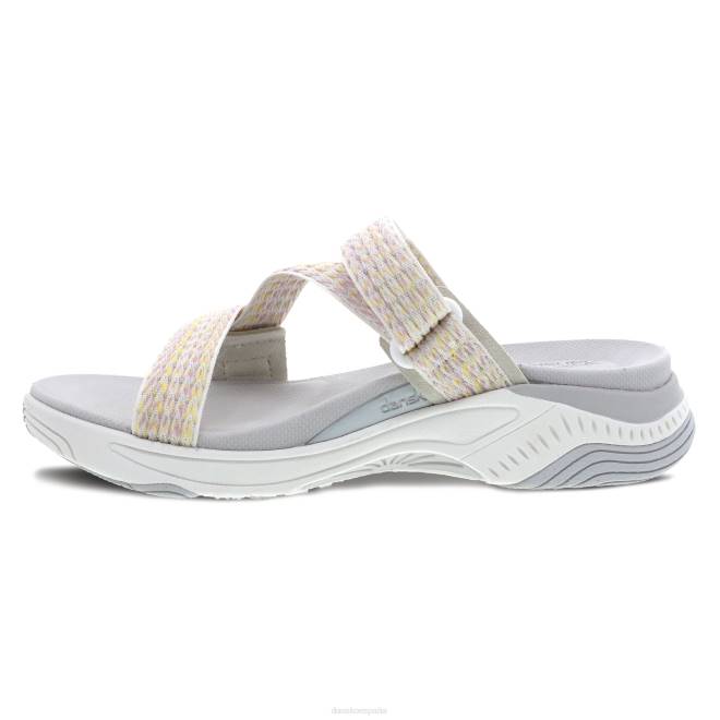 sandalias Dansko 4FJX72 rosetón mujer correas múltiples de marfil - Image 2