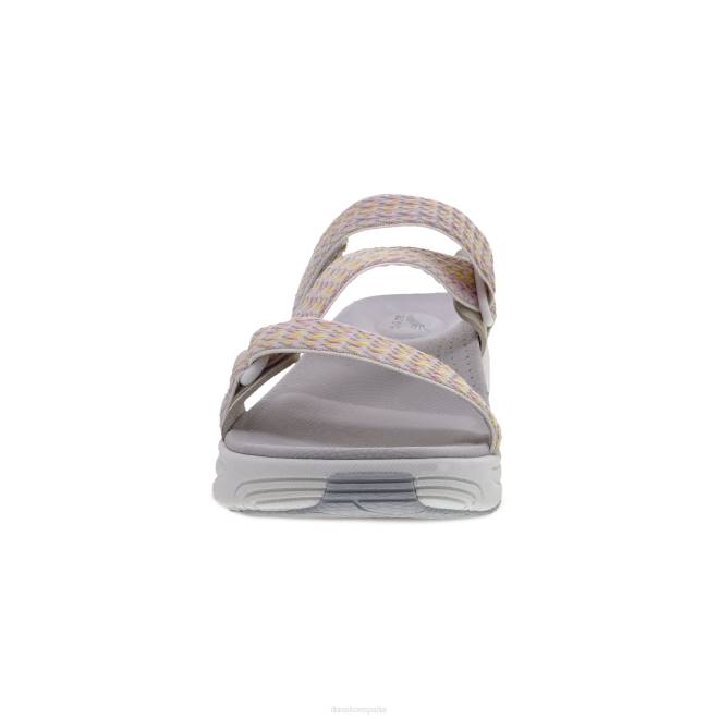 sandalias Dansko 4FJX72 rosetón mujer correas múltiples de marfil - Image 3