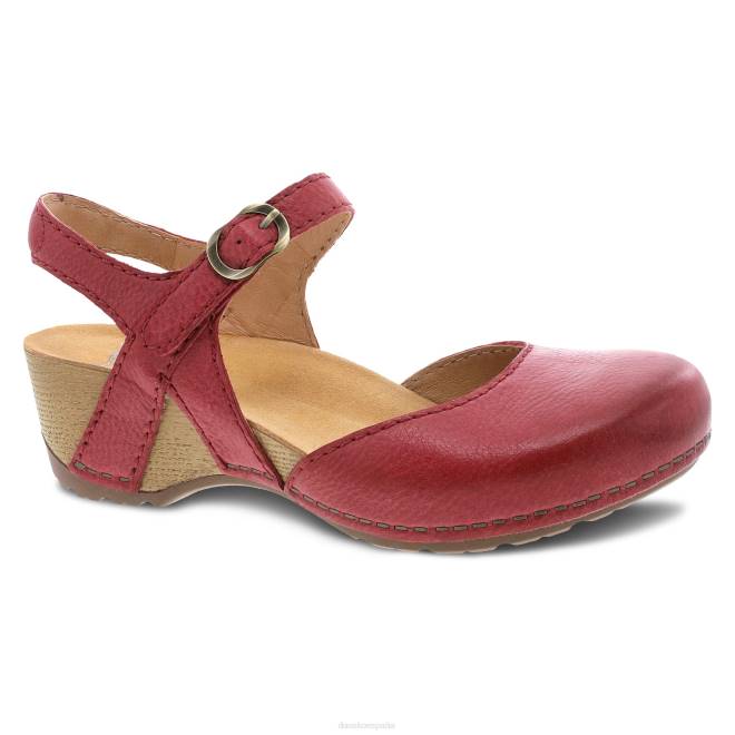 sandalias_dansko_4fjx94_tiffani_mujer_rojo_fresado_brunido.jpg sandalias Dansko 4FJX94 tiffani mujer rojo fresado bruñido - Image 1