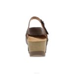 sandalias Dansko 4FJX98 tiffani mujer marrón fresado bruñido - Image 4