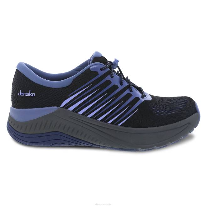 zapatillas de deporte y al aire libre Dansko 4FJX197 centavo mujer malla negra - Image 2