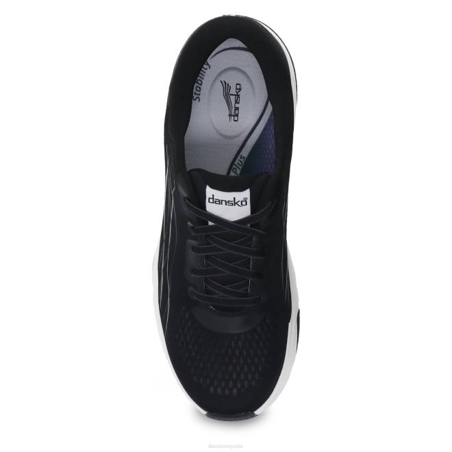 zapatillas de deporte y al aire libre Dansko 4FJX202 paso mujer malla negra - Image 5