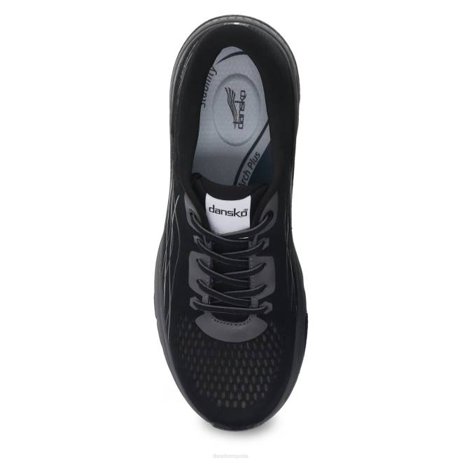 zapatillas de deporte y al aire libre Dansko 4FJX204 ritmo amplio mujer malla negra/gris - Image 5