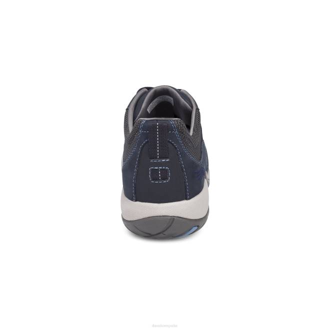zapatillas de deporte y al aire libre Dansko 4FJX207 cachemir mujer Nubuck molido azul marino - Image 4