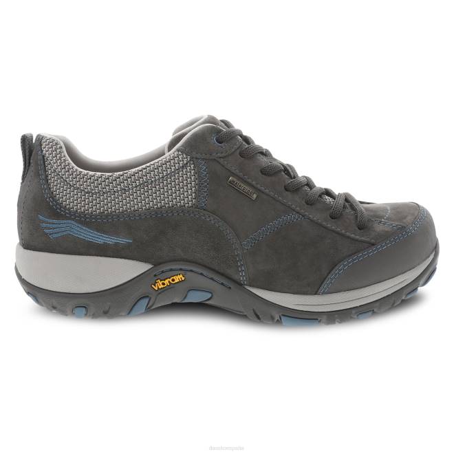 zapatillas de deporte y al aire libre Dansko 4FJX208 cachemir mujer ante gris/azul - Image 2