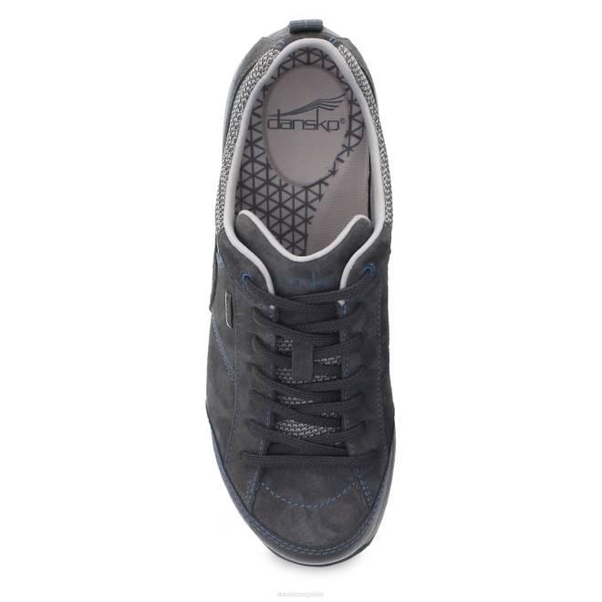 zapatillas de deporte y al aire libre Dansko 4FJX208 cachemir mujer ante gris/azul - Image 5