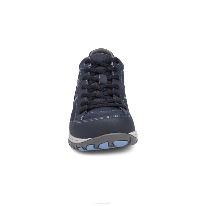 zapatillas de deporte y al aire libre Dansko 4FJX210 Paisley ancho mujer Nubuck molido azul marino - Image 3