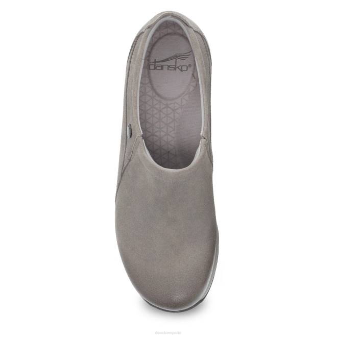 zapatillas de deporte y al aire libre Dansko 4FJX212 patty mujer ante bruñido topo - Image 5