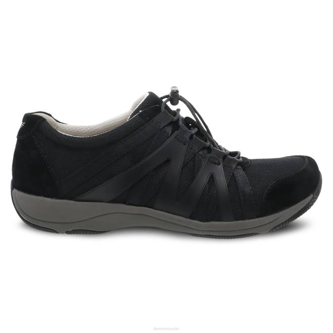 zapatillas de deporte y al aire libre Dansko 4FJX216 henriette mujer ante negro - Image 2