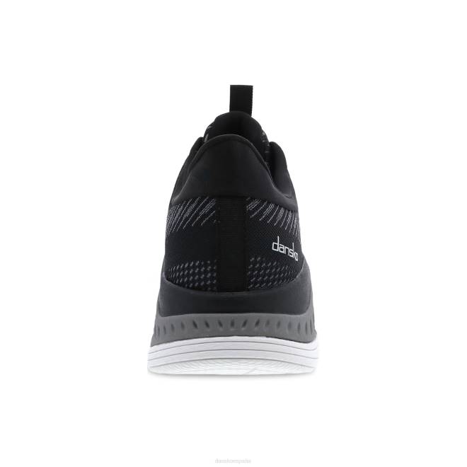 zapatillas de deporte y al aire libre Dansko 4FJX219 peonía mujer malla negra - Image 7