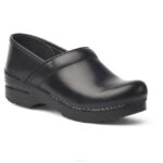 zuecos Dansko 4FJX239 amplio profesional mujer descapotable negro