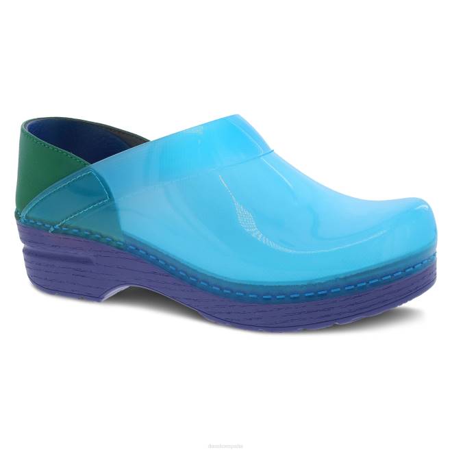 zuecos_dansko_4fjx26_profesional_mujer_azul_translucido.jpg zuecos Dansko 4FJX26 profesional mujer azul translúcido - Image 1
