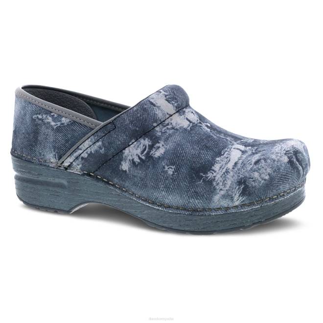 zuecos_dansko_4fjx285_profesional_mujer_cuero_de_mezclilla.jpg zuecos Dansko 4FJX285 profesional mujer cuero de mezclilla - Image 1