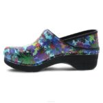 zuecos Dansko 4FJX42 es profesional mujer flor retro labrada - Image 2