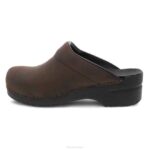 zuecos Dansko 4FJX53 Carlos personalizado mujer marrón antiguo aceitado - Image 2